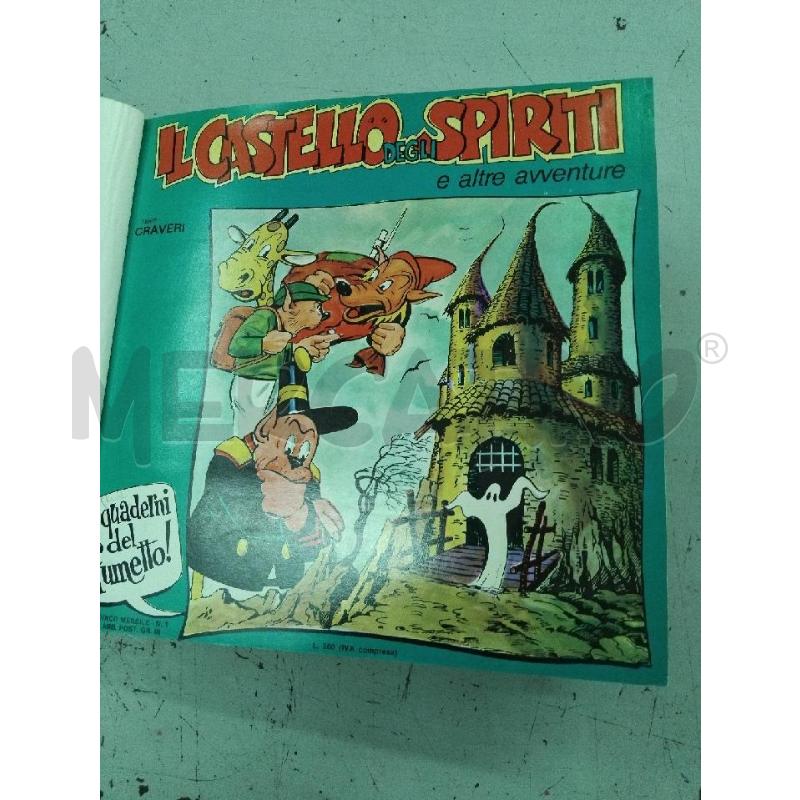 I QUADERNI DEL FUMETTI 1 -10 RILEGATO VERDE | Mercatino dell'Usato Roma monteverde 1