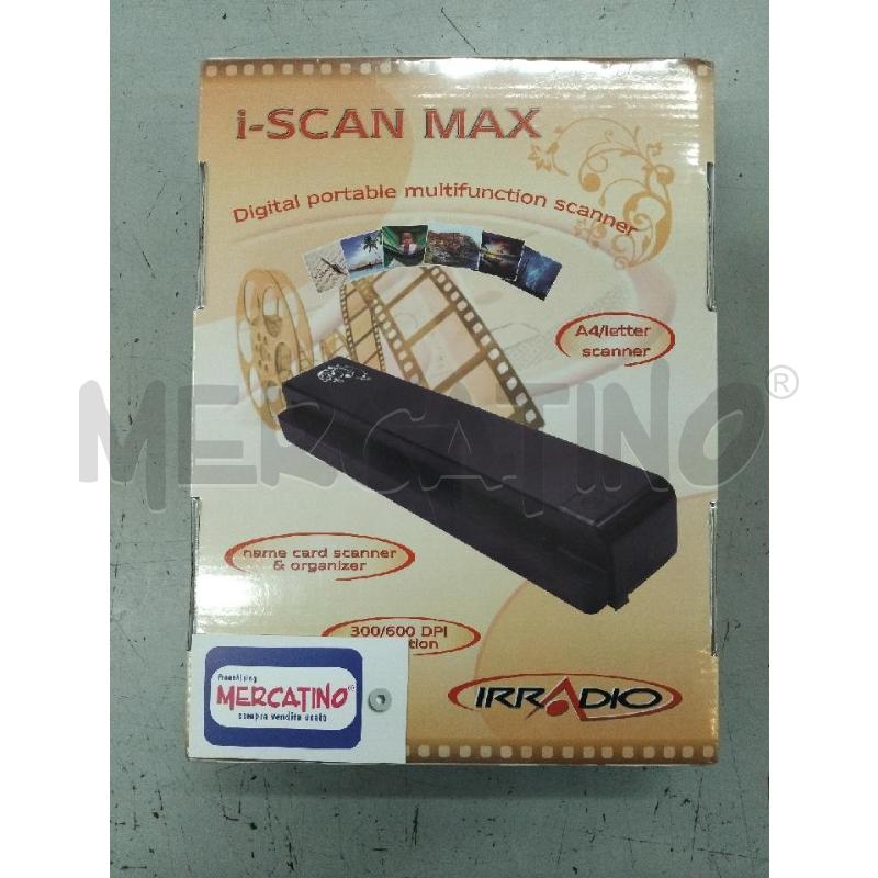 I-SCAN MAX IRRADIO DIGITAL PORTABLE MULTIFUNCTION SCANNER  | Mercatino dell'Usato Roma monteverde 1