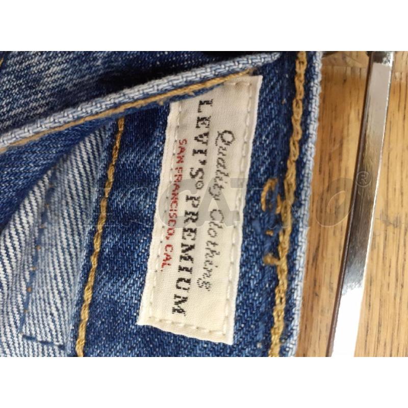 JEANS DONNA LEVIS MIDDY STRAIGHT | Mercatino dell'Usato Roma monteverde 4