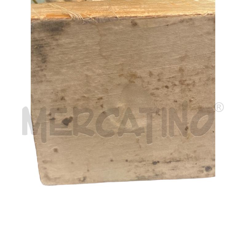LAMPADA LEGNO ARGENTATO  | Mercatino dell'Usato Roma monteverde 3