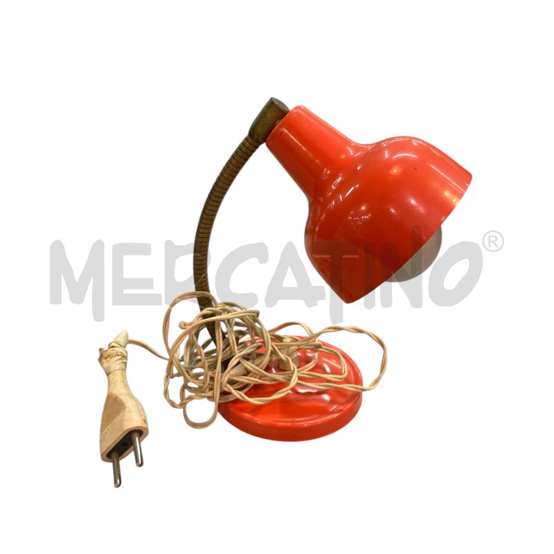 LAMPADA METALLO ARANCIONE | Mercatino dell'Usato Roma monteverde 1
