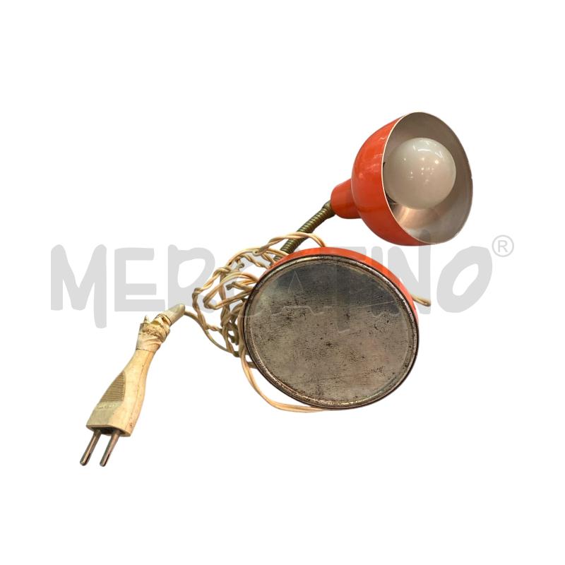 LAMPADA METALLO ARANCIONE | Mercatino dell'Usato Roma monteverde 3