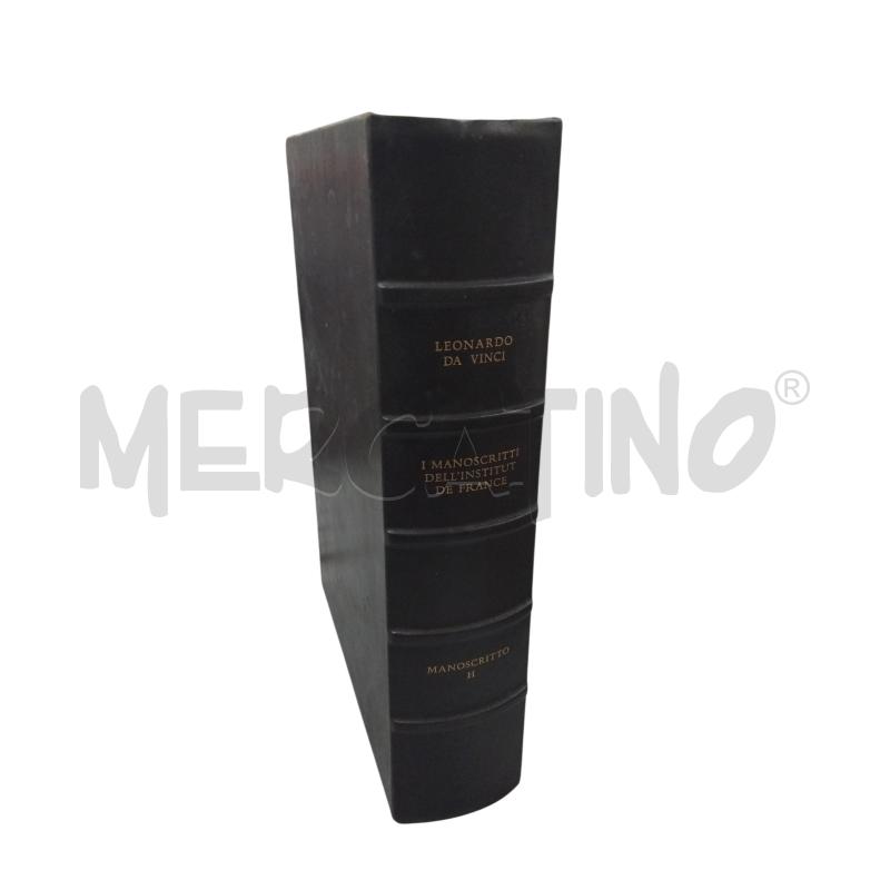 LEONARDO DA VINCI MANOSCRITTO H INSTITUTE DE FRANCE | Mercatino dell'Usato Roma monteverde 1