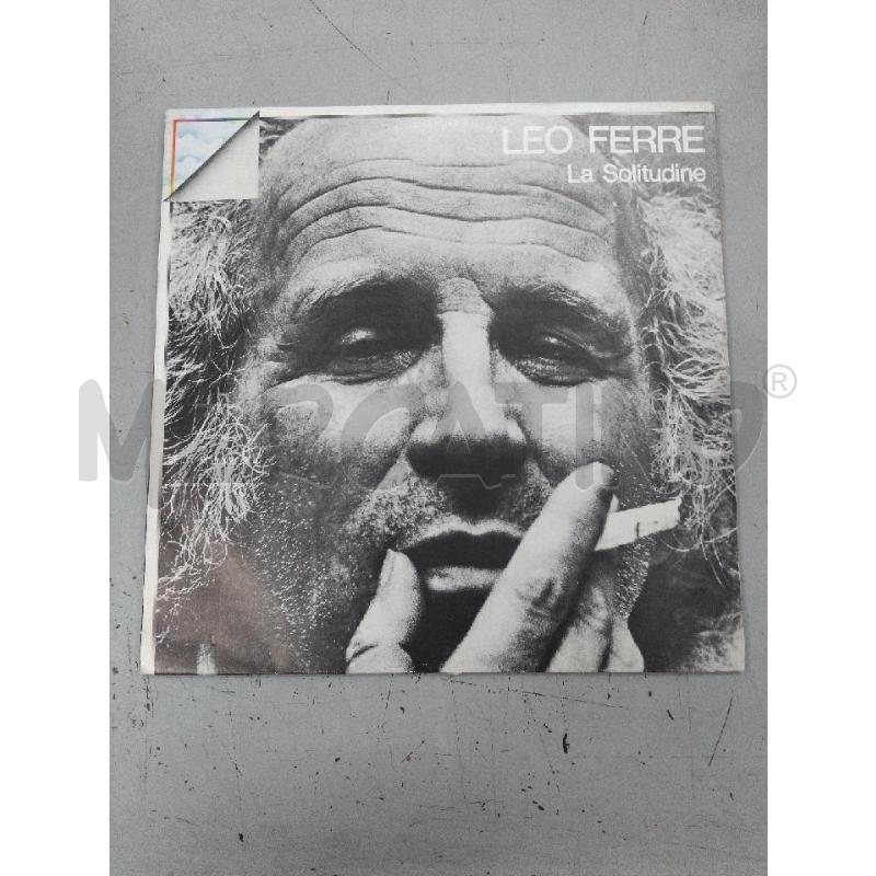 LEO FERRE LA SOLITUDINE EDIZ ORIZZONTE | Mercatino dell'Usato Roma monteverde 1