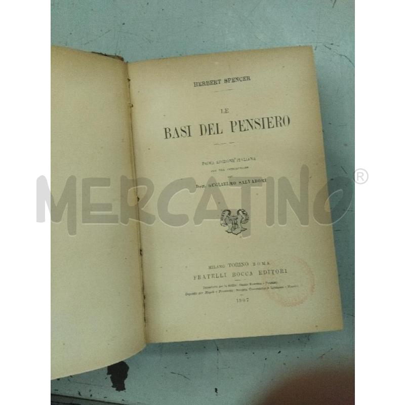 LE BASI DEL PENSIERO | Mercatino dell'Usato Roma monteverde 2