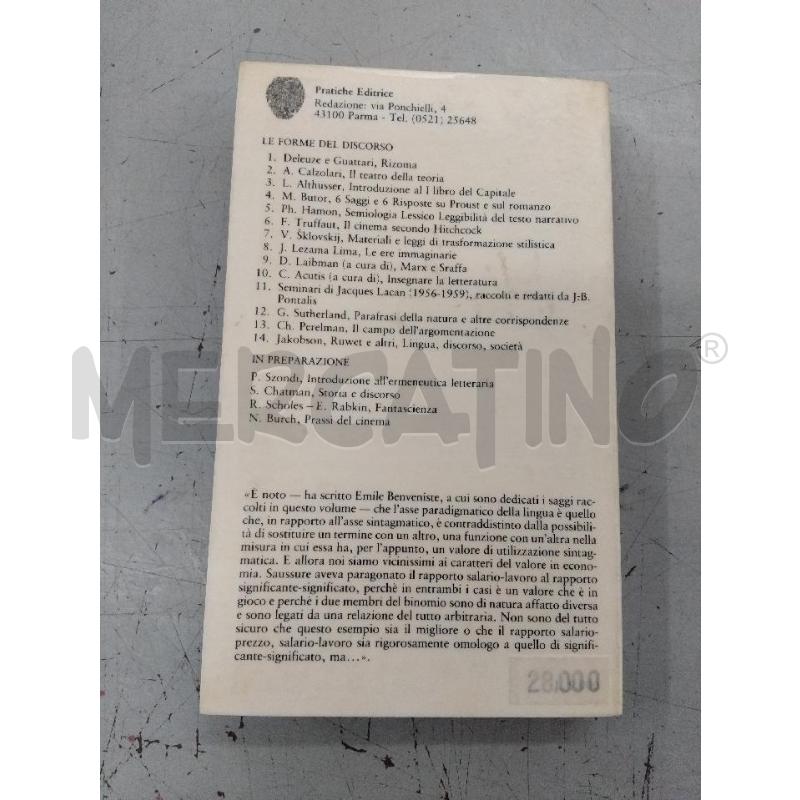 LINGUA DISCORSO SOCIETÀ | Mercatino dell'Usato Roma monteverde 2