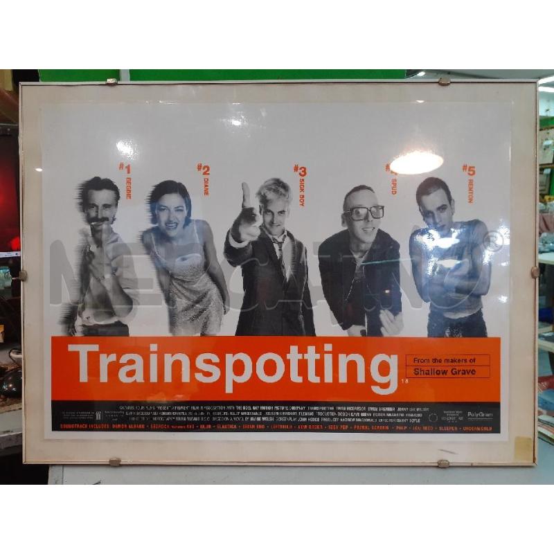 LOCANDINA TRAINSPOTTING | Mercatino dell'Usato Roma monteverde 1