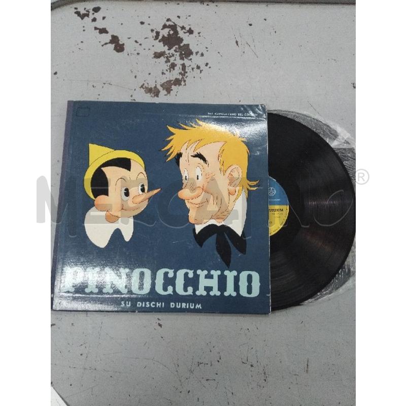 LP PINOCCHIO SU DISCHI DURIUM | Mercatino dell'Usato Roma monteverde 1