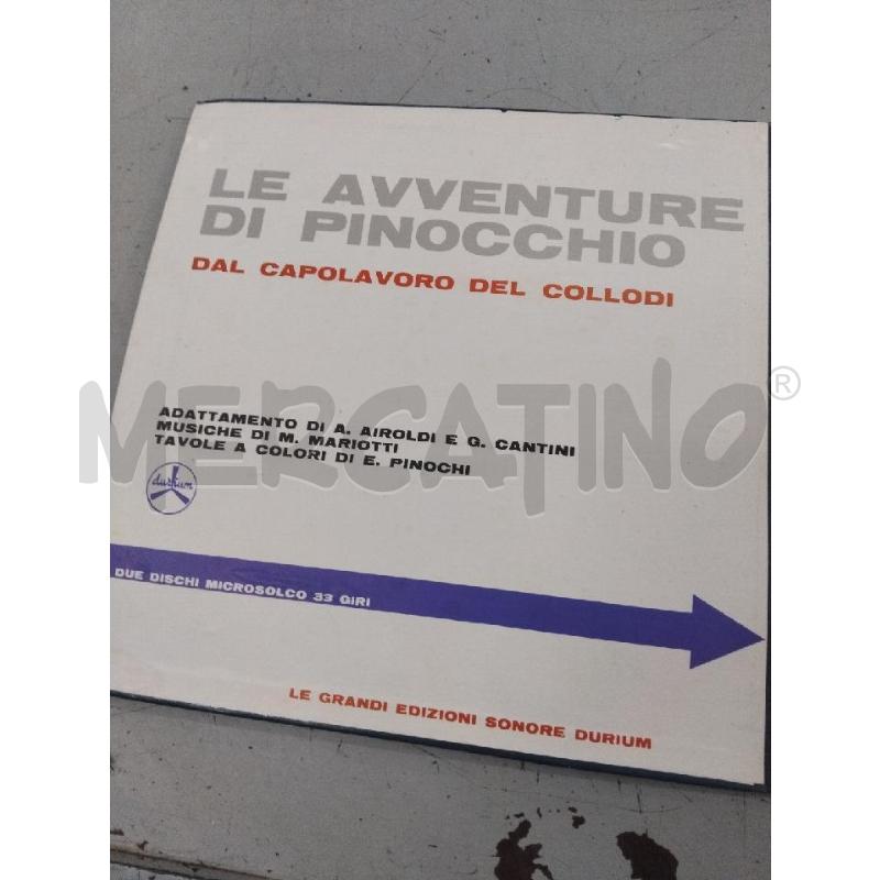LP PINOCCHIO SU DISCHI DURIUM | Mercatino dell'Usato Roma monteverde 2