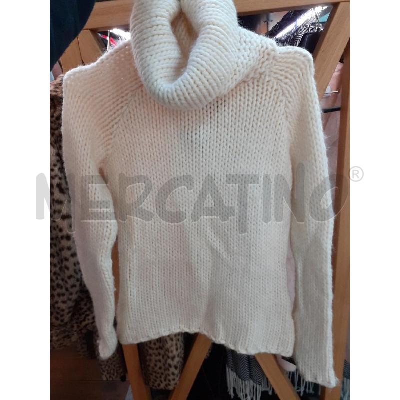 MAGLIONE DONNA MARGIELLA BIANCO | Mercatino dell'Usato Roma monteverde 1