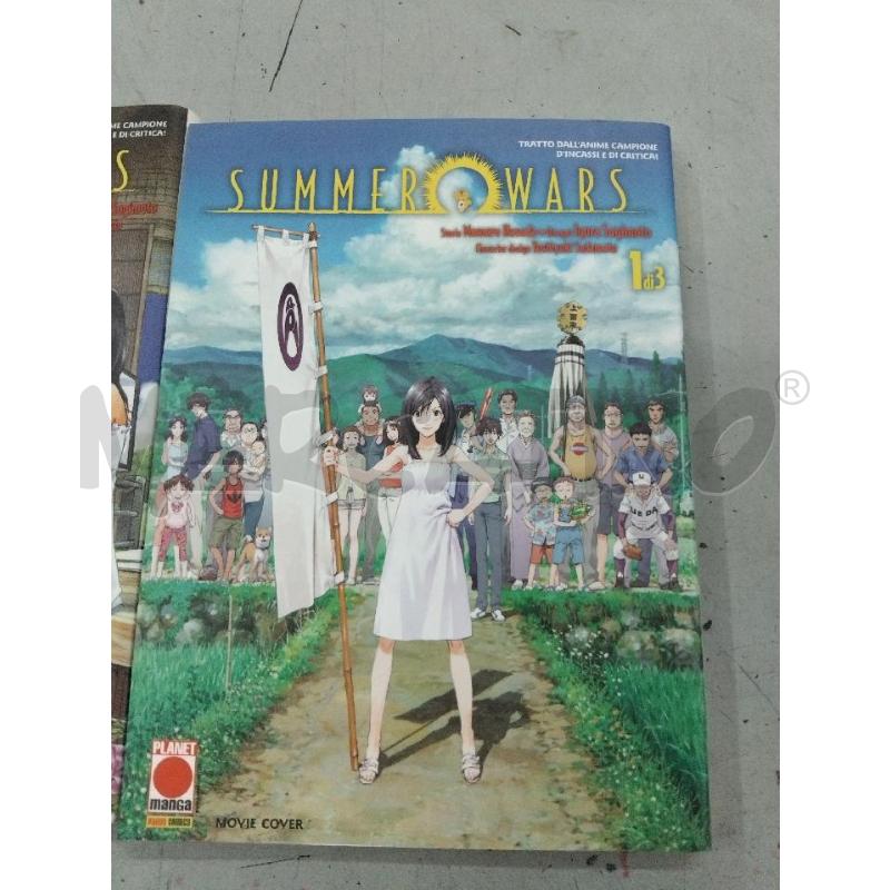 MANGA SUMMER WARS 3 VOLUMI (COLLEZIONE COMPLETA) | Mercatino dell'Usato Roma monteverde 2