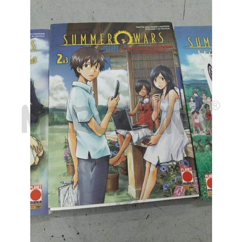 MANGA SUMMER WARS 3 VOLUMI (COLLEZIONE COMPLETA) | Mercatino dell'Usato Roma monteverde 3