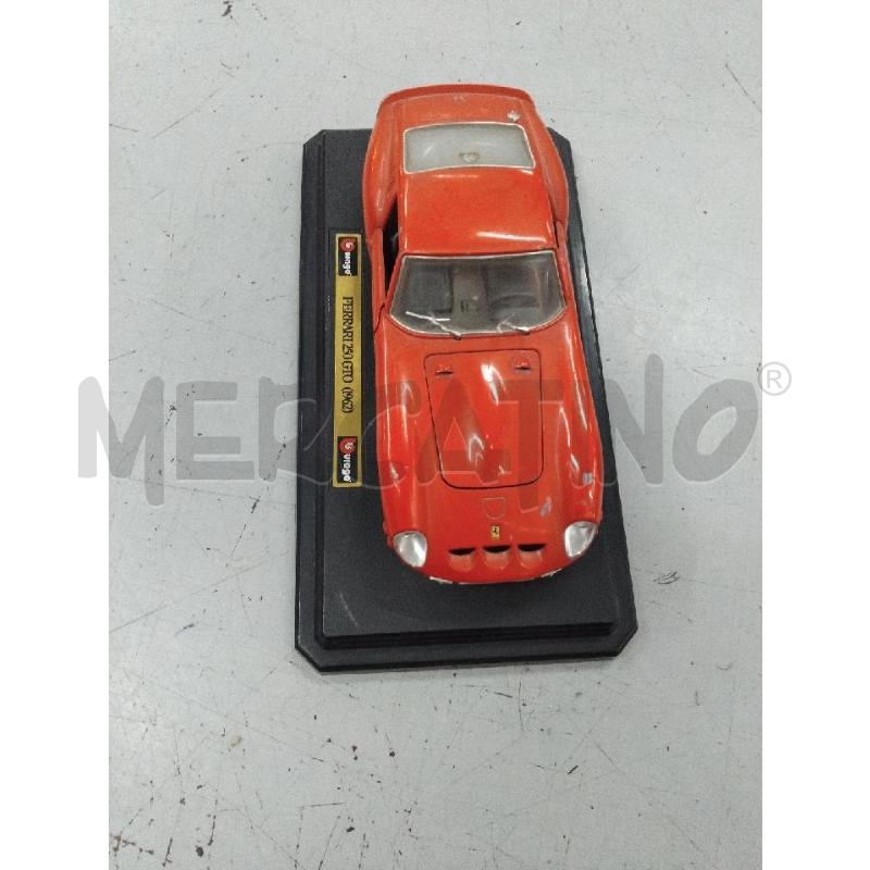 MODELLINO FERRARI 250 GTO 1962 BURAGO | Mercatino dell'Usato Roma monteverde 1