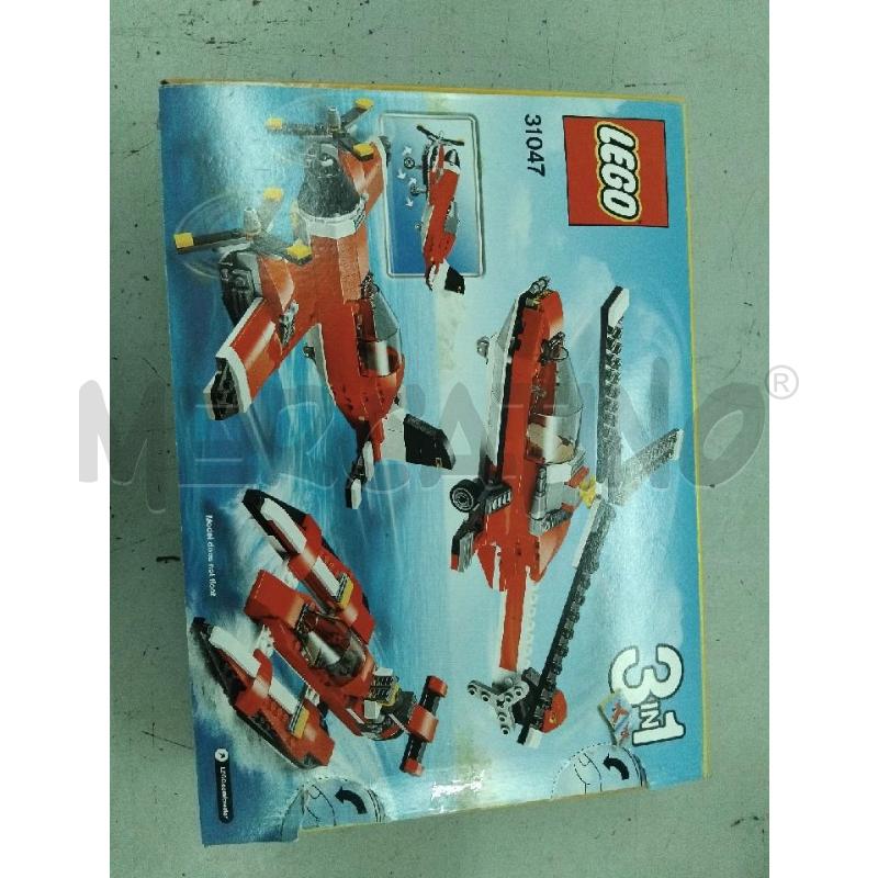 MODELLINO LEGO AEREO 31047 CON SCATOLA | Mercatino dell'Usato Roma monteverde 3