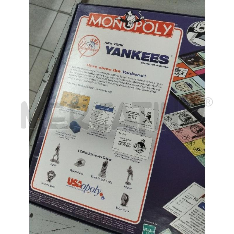 MONOPOLY YANKEES | Mercatino dell'Usato Roma monteverde 2