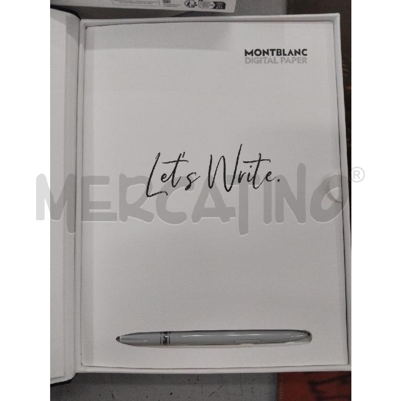 MONTBLANC LETS WRITE (TAVOLETTA GRAFICA) | Mercatino dell'Usato Roma monteverde 2