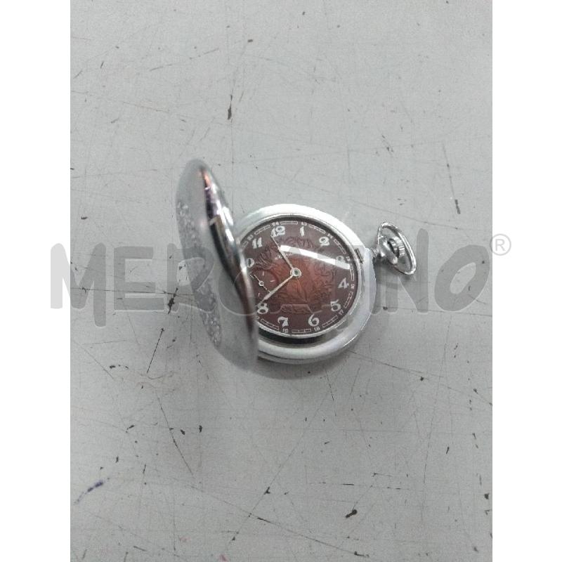 OROLOGIO DA TASCHINO MANNA RUSSO ROSSO INTERNO | Mercatino dell'Usato Roma monteverde 1
