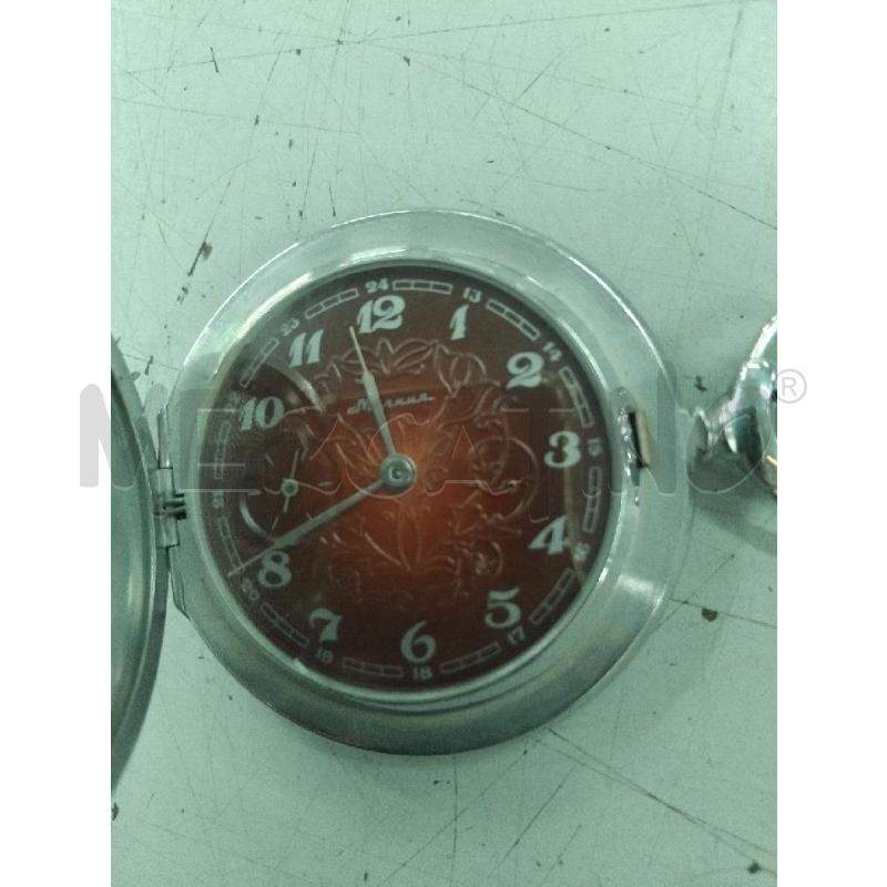 OROLOGIO DA TASCHINO MANNA RUSSO ROSSO INTERNO | Mercatino dell'Usato Roma monteverde 2