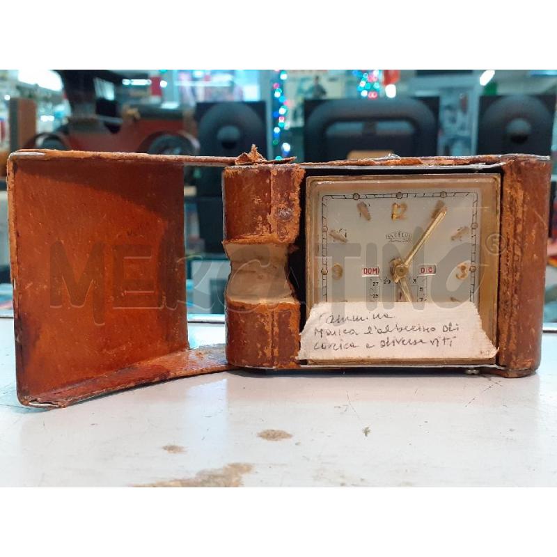 OROLOGIO DA TAVOLO SCATOLA DA RESTAURARE | Mercatino dell'Usato Roma monteverde 1