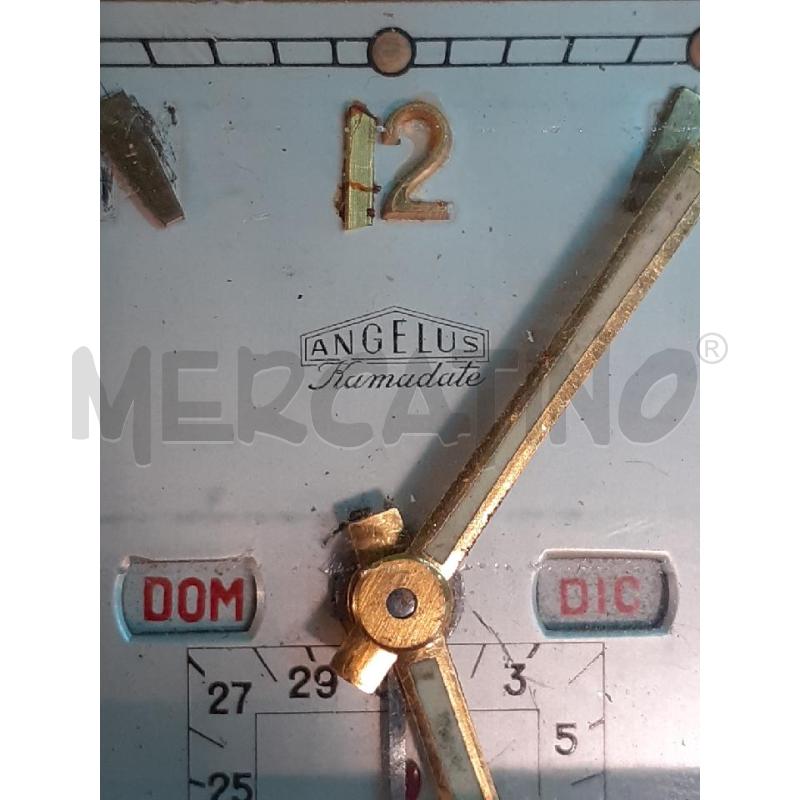 OROLOGIO DA TAVOLO SCATOLA DA RESTAURARE | Mercatino dell'Usato Roma monteverde 3
