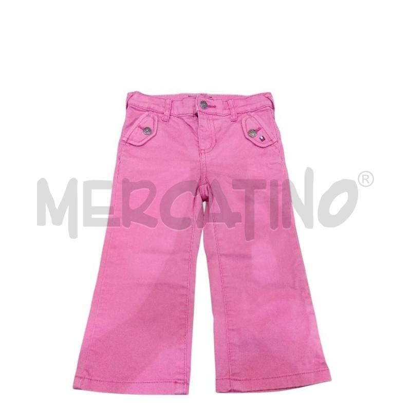 PANTALONE BAMBINA ROSA TOMMY HILFIGER  | Mercatino dell'Usato Roma monteverde 1