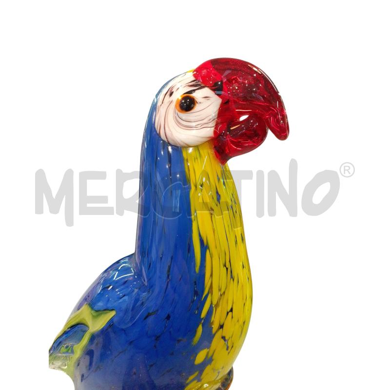 PAPPAGALLO BLU MURANO | Mercatino dell'Usato Roma monteverde 3