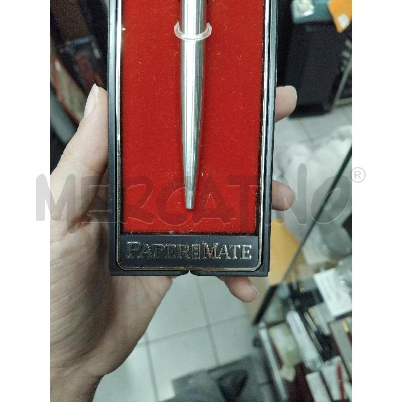 PENNA A SFERA PAPERMATE CON SCATOLA VELLUTO ROSSO | Mercatino dell'Usato Roma monteverde 2
