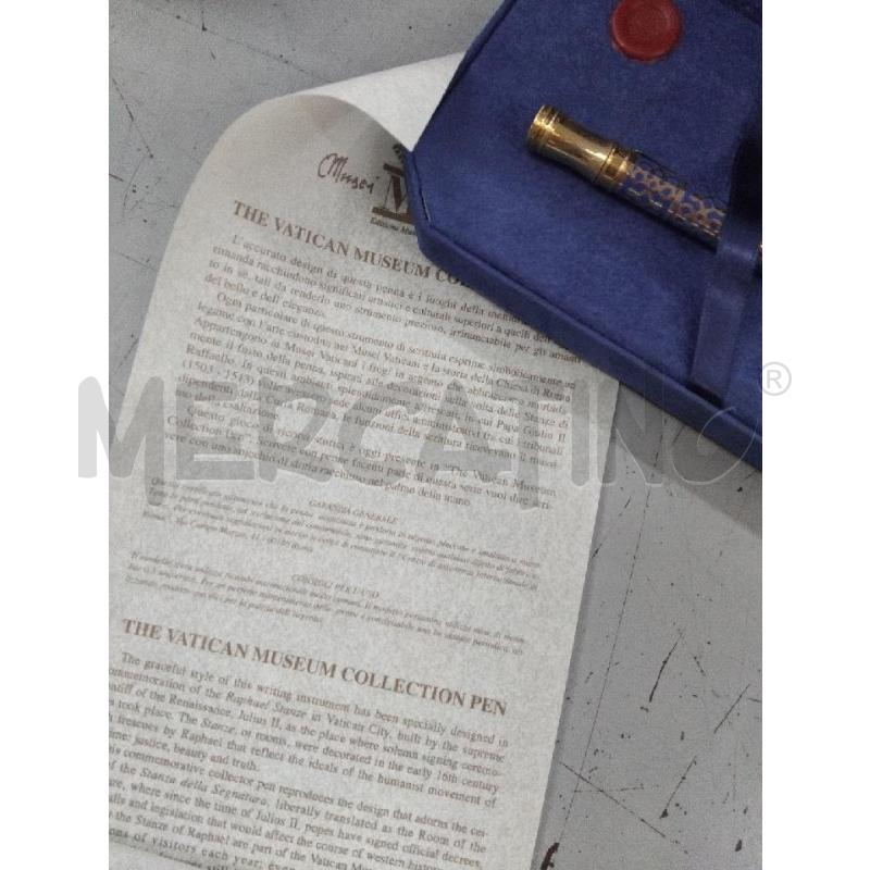 PENNA MUSEI VATICANI SCATOLA BLU  | Mercatino dell'Usato Roma monteverde 3
