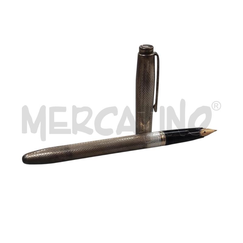 PENNA STILOGRAFICA LAMINATA ROMBI  | Mercatino dell'Usato Roma monteverde 1