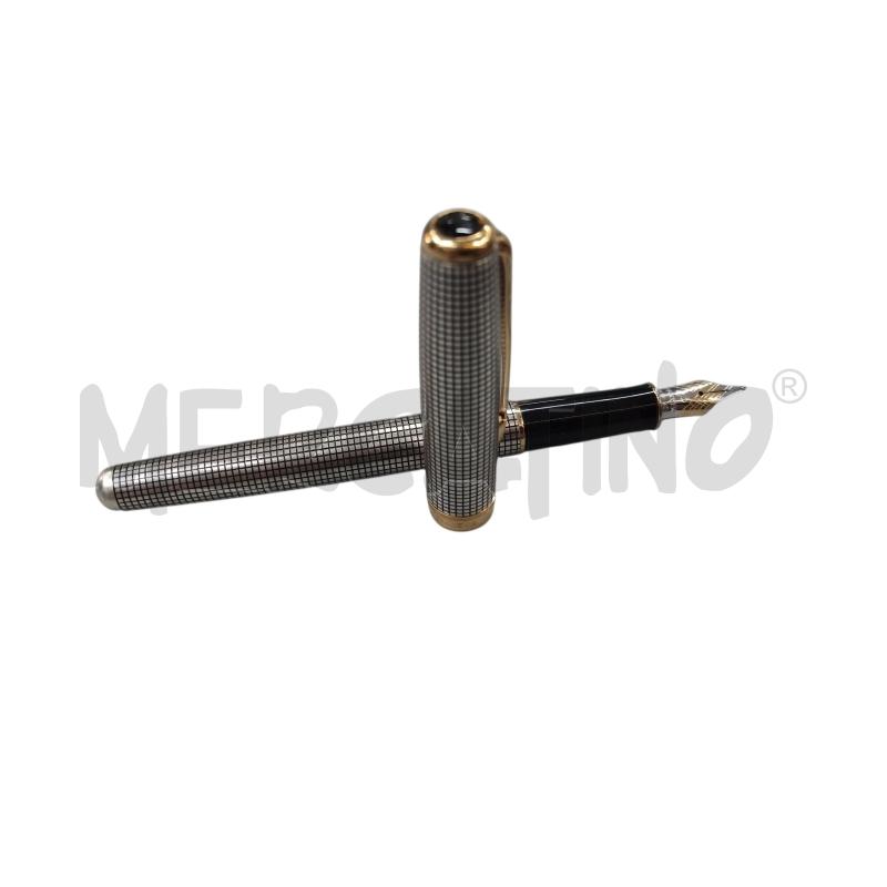 PENNA STILOGRAFICA PARKER QUADRETTATA | Mercatino dell'Usato Roma monteverde 1