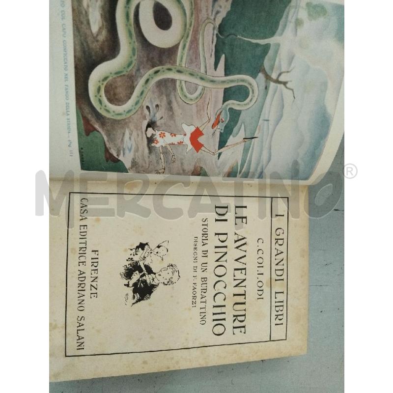 PINOCCHIO FAORZI SALANI | Mercatino dell'Usato Roma monteverde 3