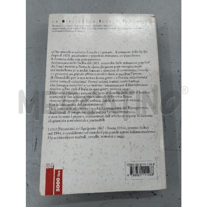 PIRANDELLO I VECCHI E I GIOVANI | Mercatino dell'Usato Roma monteverde 2