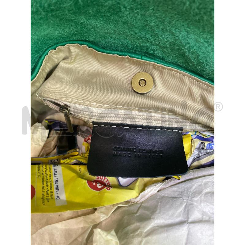 POCHETTE ERMANNO SCERVINO NERA TRIANGOLO | Mercatino dell'Usato Roma monteverde 5