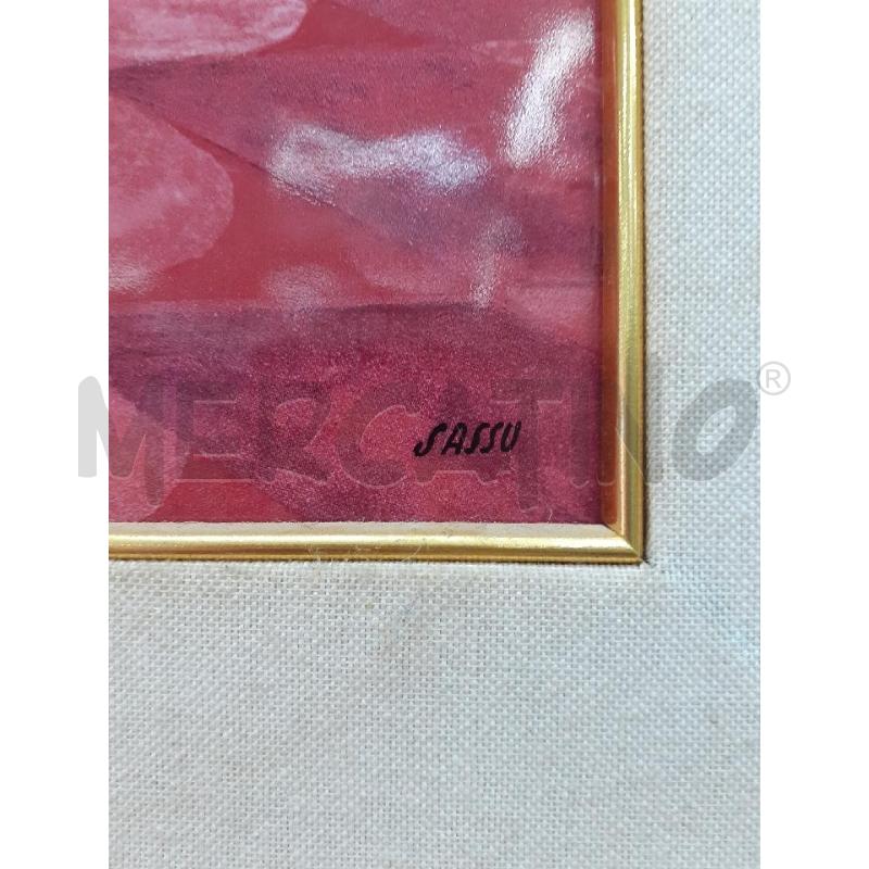 QUADRO CAVALLI ROSSI | Mercatino dell'Usato Roma monteverde 2