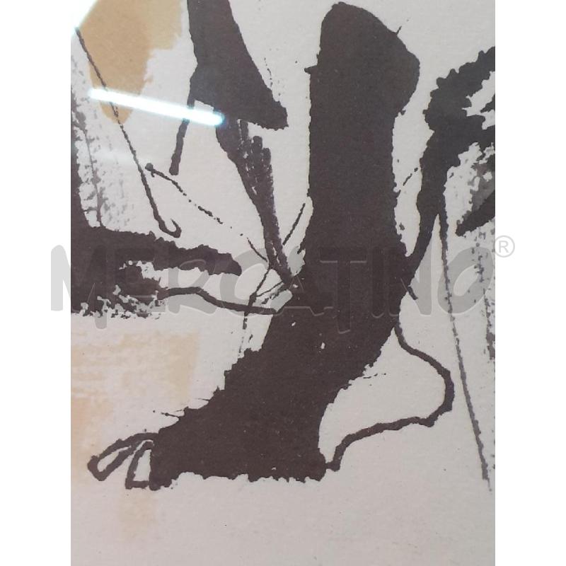 QUADRO COPPIA FIGURE CORNICE BEIGE | Mercatino dell'Usato Roma monteverde 4