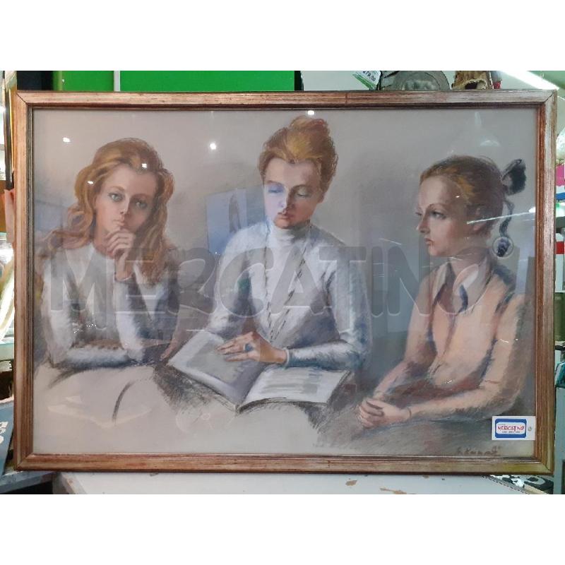 QUADRO DINNA 3PROFRILI | Mercatino dell'Usato Roma monteverde 1