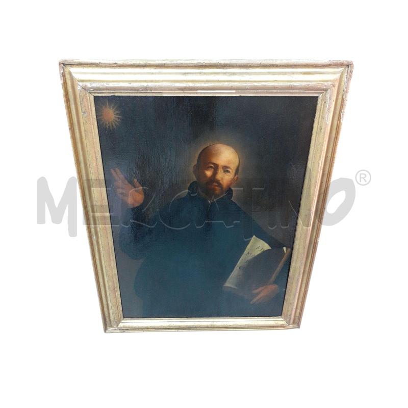 QUADRO GESUITA CORNICE DORATA | Mercatino dell'Usato Roma monteverde 1