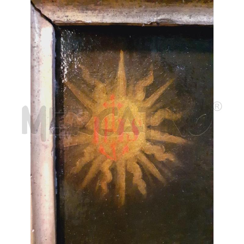 QUADRO GESUITA CORNICE DORATA | Mercatino dell'Usato Roma monteverde 4