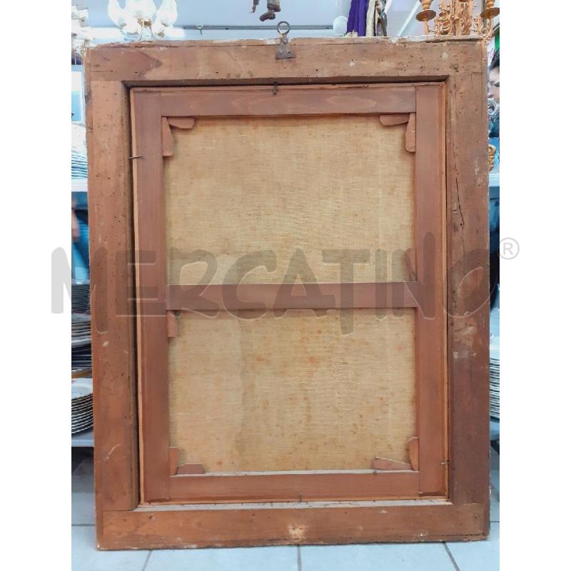 QUADRO GESUITA CORNICE DORATA | Mercatino dell'Usato Roma monteverde 5