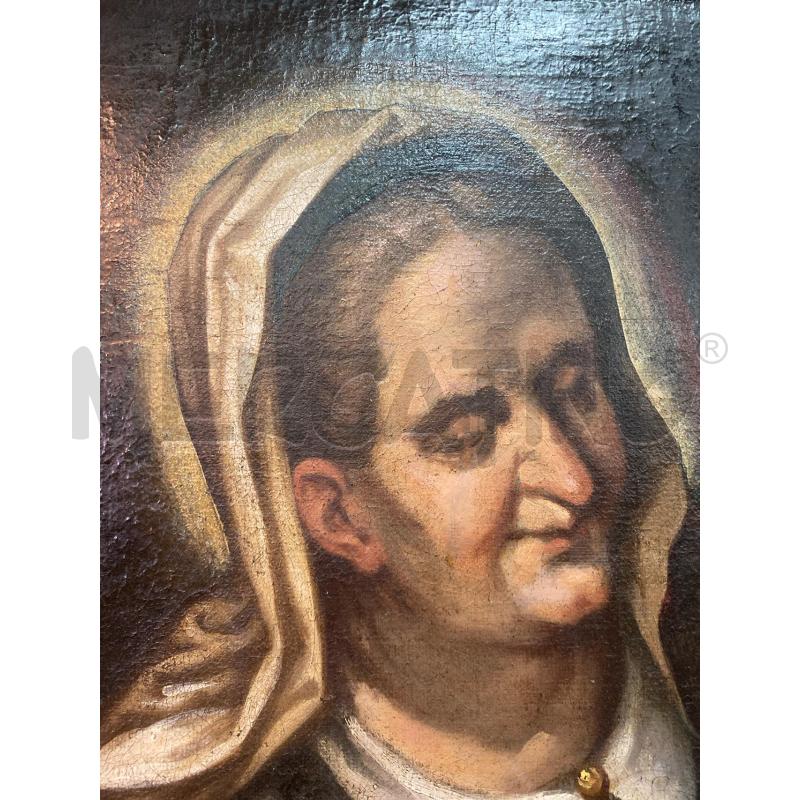 QUADRO LA MADONNA INCONTRA ELISABETTA | Mercatino dell'Usato Roma monteverde 4