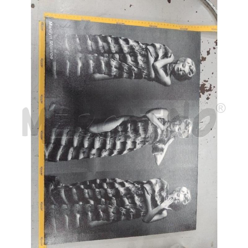 QUADRO MARILYN TELA | Mercatino dell'Usato Roma monteverde 1