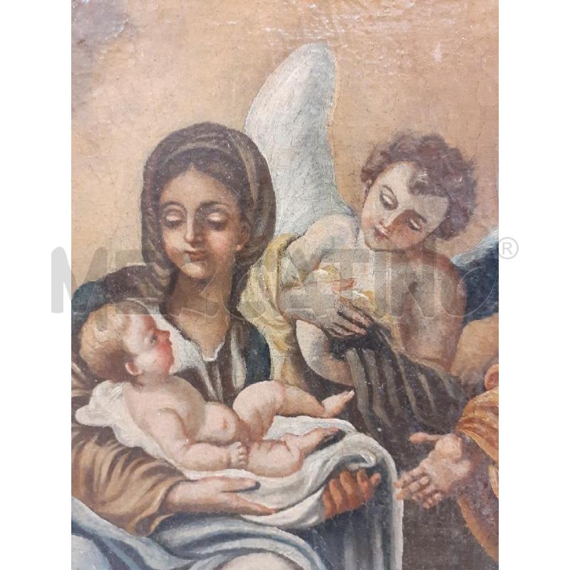 QUADRO NATIVITÀ CORNICE NERA E ORO | Mercatino dell'Usato Roma monteverde 5