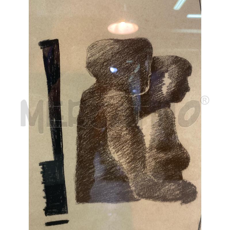 QUADRO OMAGGIO ALLA SCULTURA 1978 | Mercatino dell'Usato Roma monteverde 5