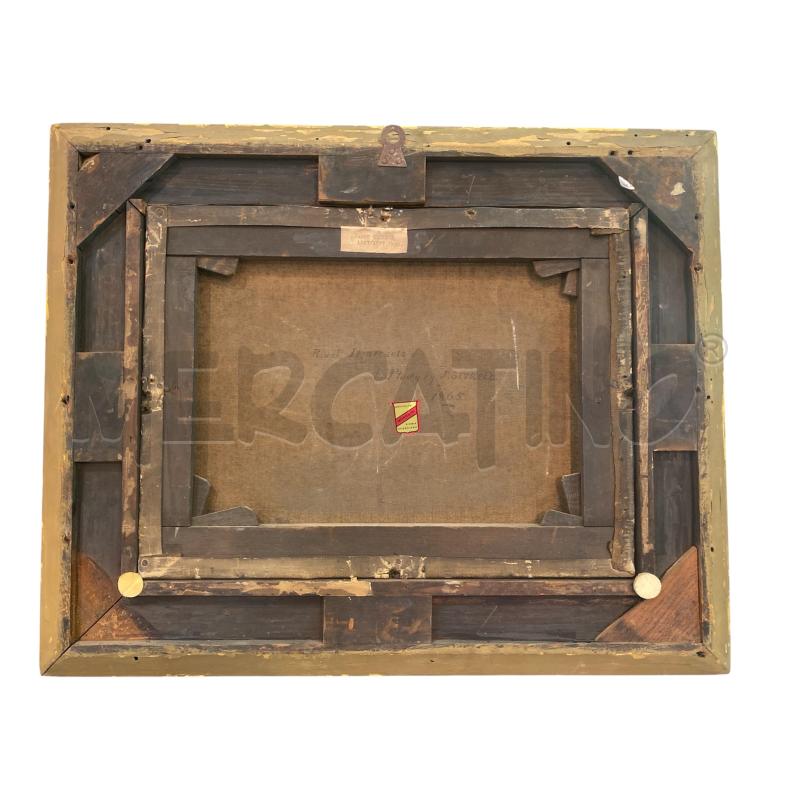 QUADRO RIVAL ITINERANTS CORNICE DORATA | Mercatino dell'Usato Roma monteverde 2