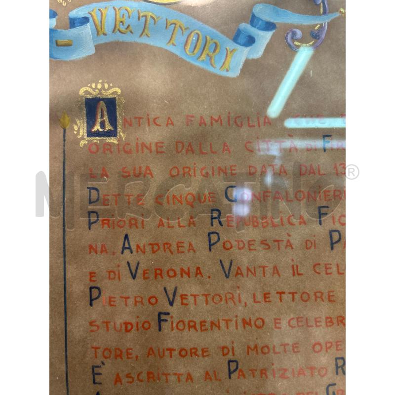 QUADRO STEMMA ARALDICO  | Mercatino dell'Usato Roma monteverde 4