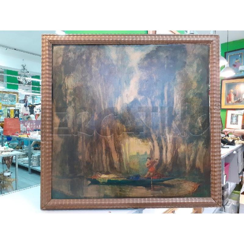 QUADRO SU CARTONE | Mercatino dell'Usato Roma monteverde 1