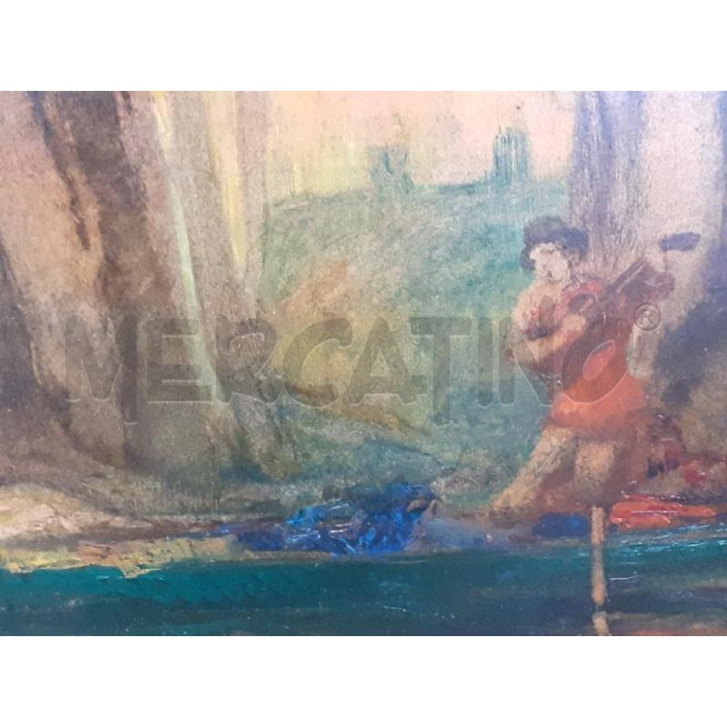 QUADRO SU CARTONE | Mercatino dell'Usato Roma monteverde 2