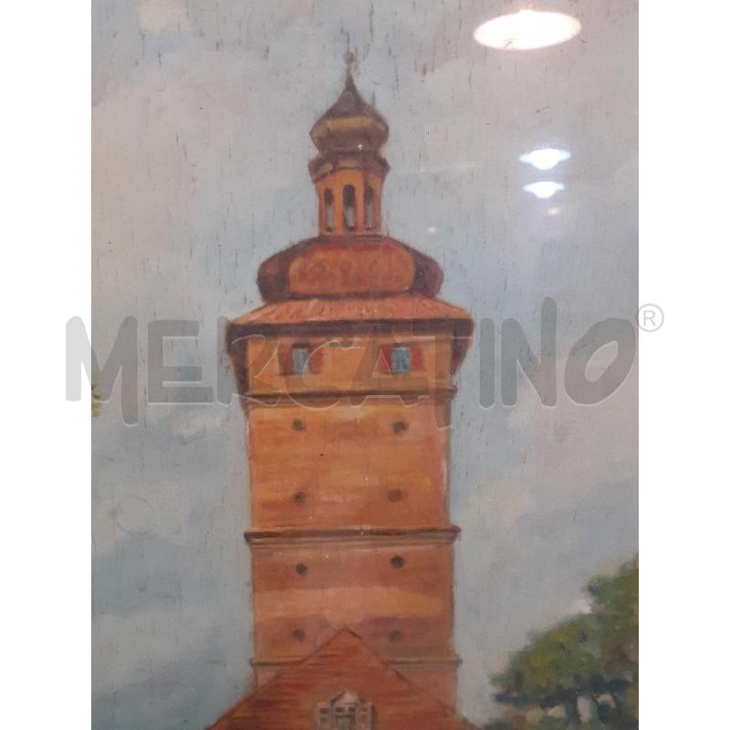 QUADRO UOMO CON BUOI E CARRO  | Mercatino dell'Usato Roma monteverde 3