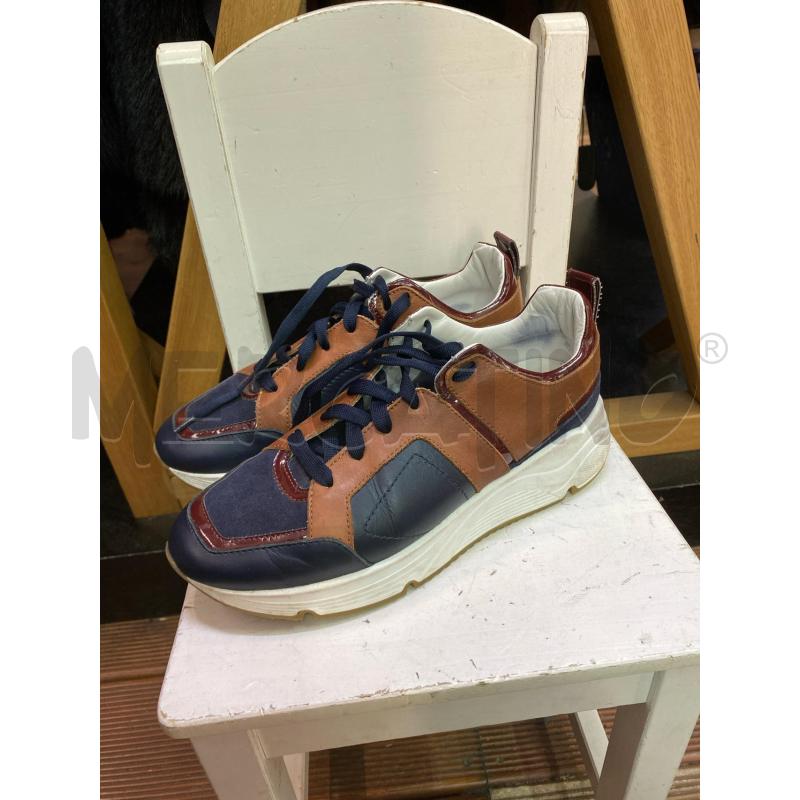 SCARPE DONNA 7 HARMONT BLAINE BLU MARRONI | Mercatino dell'Usato Roma monteverde 1