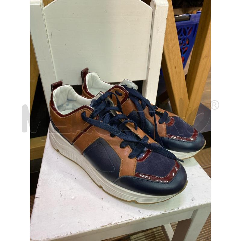SCARPE DONNA 7 HARMONT BLAINE BLU MARRONI | Mercatino dell'Usato Roma monteverde 3